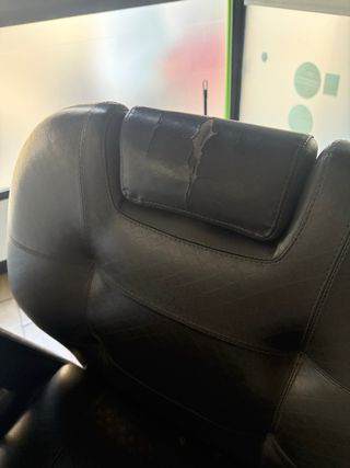 Sillón de barbería marrón precio negociable