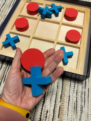 Juego de mesa Morpion en madera