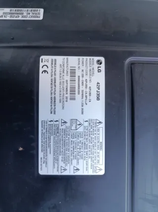Scheda TV LG 42PJ350