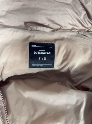 Chaleco acolchado Lefties marrón