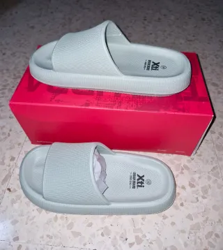 Chanclas Xti Turquesas Talla 39