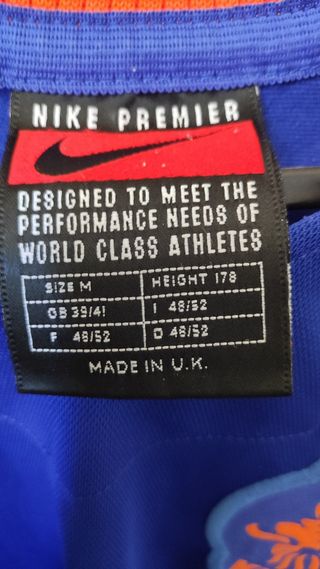 Camiseta selección Holanda Nike 1997 Original