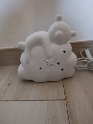 Lámpara Nube Oso Estrellas