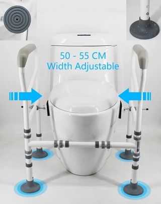 Apoyabrazos para inodoro