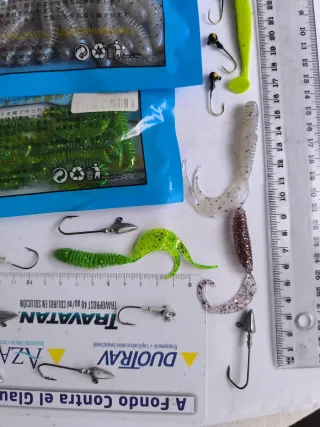 Señuelos pesca spinning y casting