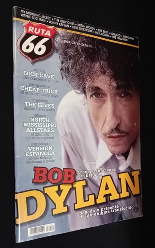 BOB DYLAN RUTA 66 ESPAÑA REVISTA 2008