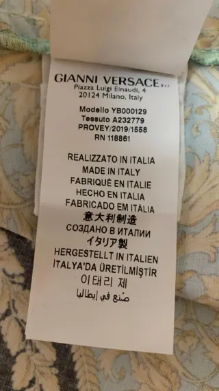 Camicia Versace bimbo tg 2 anni