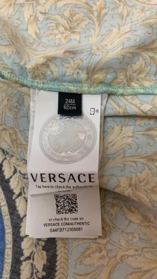 Camicia Versace bimbo tg 2 anni