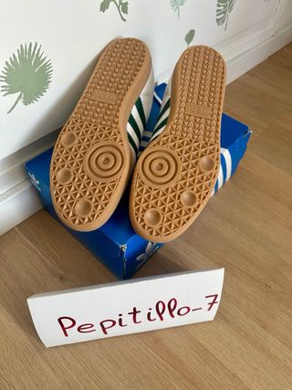 Adidas Samba OG Blancas y Verdes