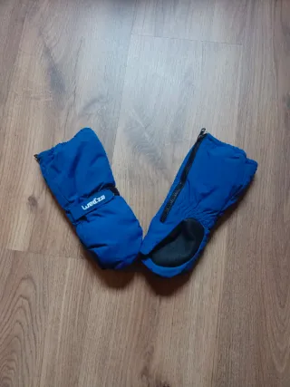 Guantes de nieve Wedze azules
