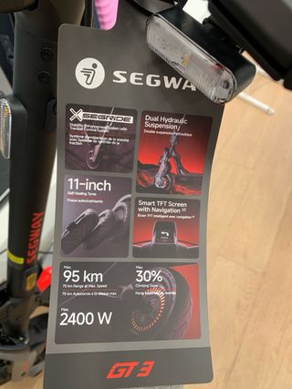 Patinete Eléctrico Segway GT3