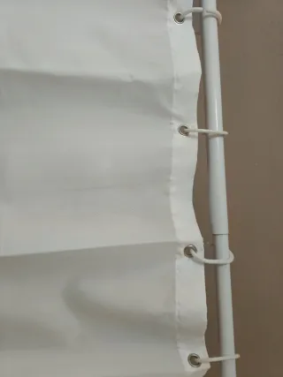 Barra extensible para cortina de ducha