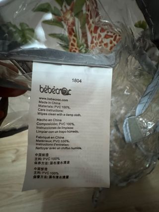 Capota transparente para cochecito de bebé