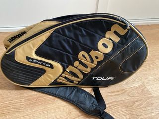 Paletero Wilson K Factor Tour Negro/Dorado