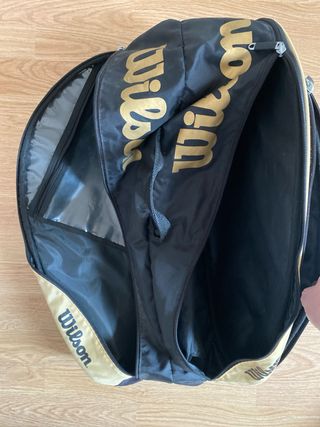 Paletero Wilson K Factor Tour Negro/Dorado