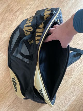 Paletero Wilson K Factor Tour Negro/Dorado