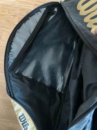 Paletero Wilson K Factor Tour Negro/Dorado