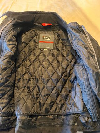 Traje Moto IXS Mujer Negro/Rojo