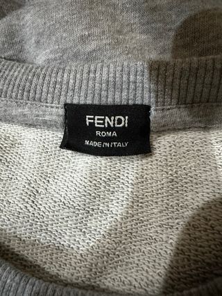 Sudadera Fendi Gris Talla M Hombre