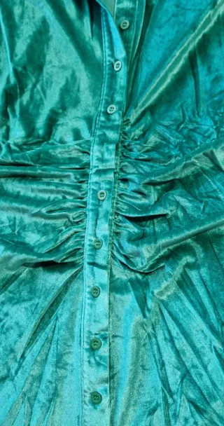 Vestito donna verde smeraldo