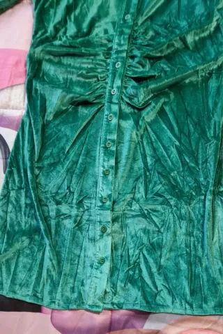 Vestito donna verde smeraldo