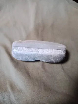 2 Estuches Gafas Chanel Original Gris y Gris/negro