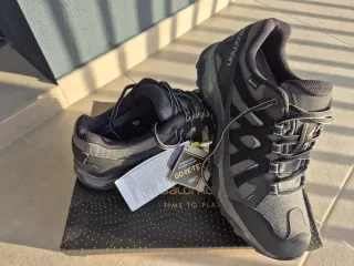 Bambas Salomon Montaña Gore-Tex Negro/Gris