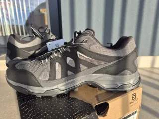 Bambas Salomon Montaña Gore-Tex Negro/Gris