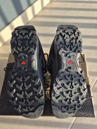 Bambas Salomon Montaña Gore-Tex Negro/Gris