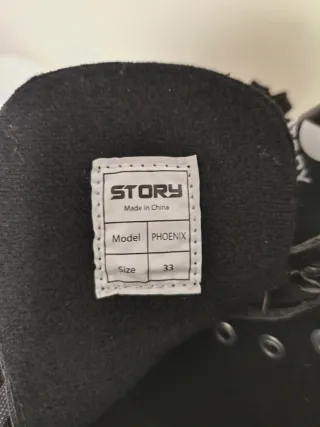 Patines Phoenix Talla 33 Negros