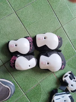 Patines infantiles y protecciones