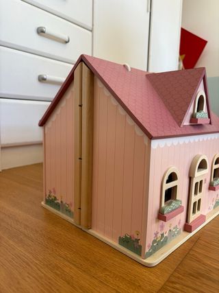 Casa Muñecas Madera Little Dutch Rosa