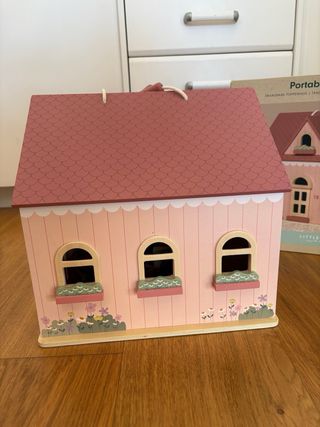 Casa Muñecas Madera Little Dutch Rosa