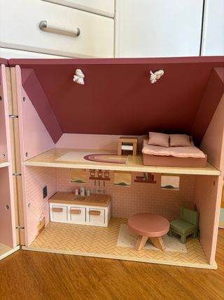 Casa Muñecas Madera Little Dutch Rosa