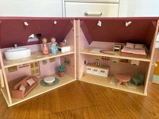 Casa Muñecas Madera Little Dutch Rosa