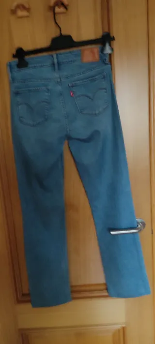 Pantalón vaquero Levis azul autentico talla27 foto