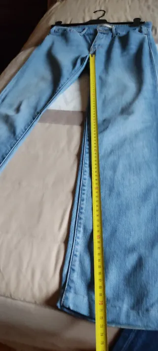 Pantalón vaquero Levis azul autentico talla27 foto