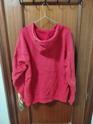 Sudadera Roja con Cremallera