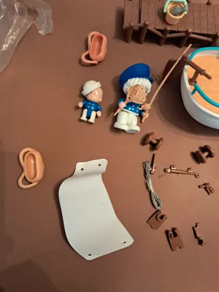 Pin y Pon Barco y Accesorios