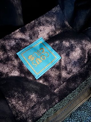 Borsa Cous Cous verde iridescente