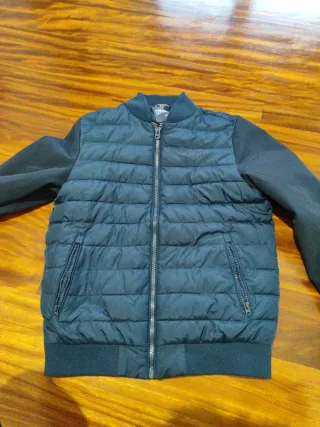 Cazadora bomber acolchada hombre