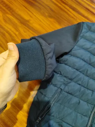 Cazadora bomber acolchada hombre