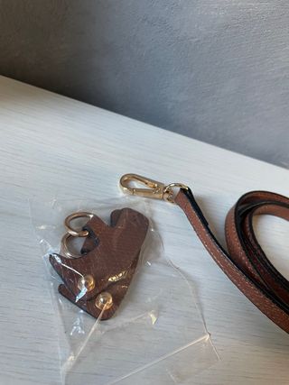 Longchamp tracolla e portachiavi