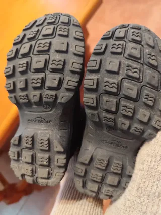 Botas de nieve infantiles impermeables talla 28"