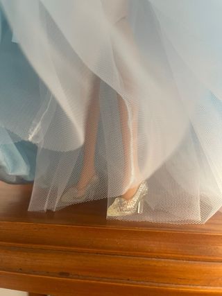 Barbie Vestido Azul Cristal