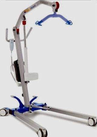 Grúa de traslado POWERLIFT 150 kg con arnés inclui