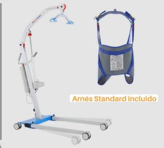 Grúa de traslado POWERLIFT 150 kg con arnés inclui