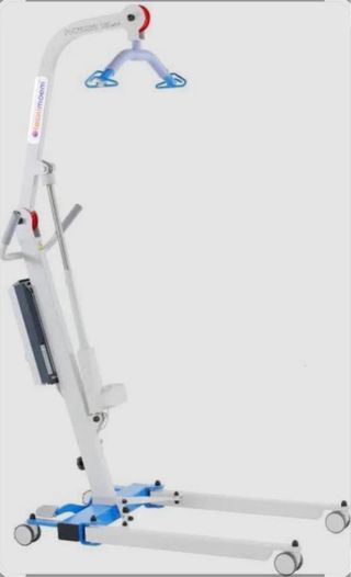 Grúa de traslado POWERLIFT 150 kg con arnés inclui