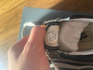 Bambas Vans niño/niña negras y blancas