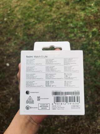 Xiaomi Redmi Watch 5 Lite Negro/Plata